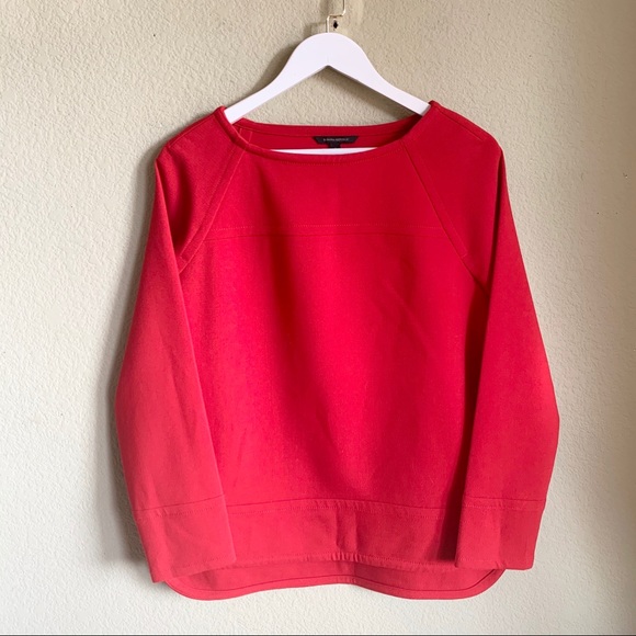 BANANA REPUBLIC Boatneck Structured Top - Picture 2 of 8